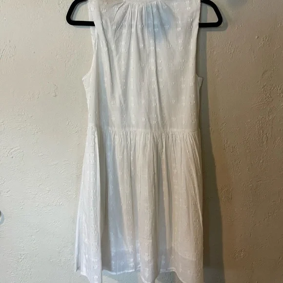 Sundance New White Sleeveless Cotton Dress - Picture 6 of 7